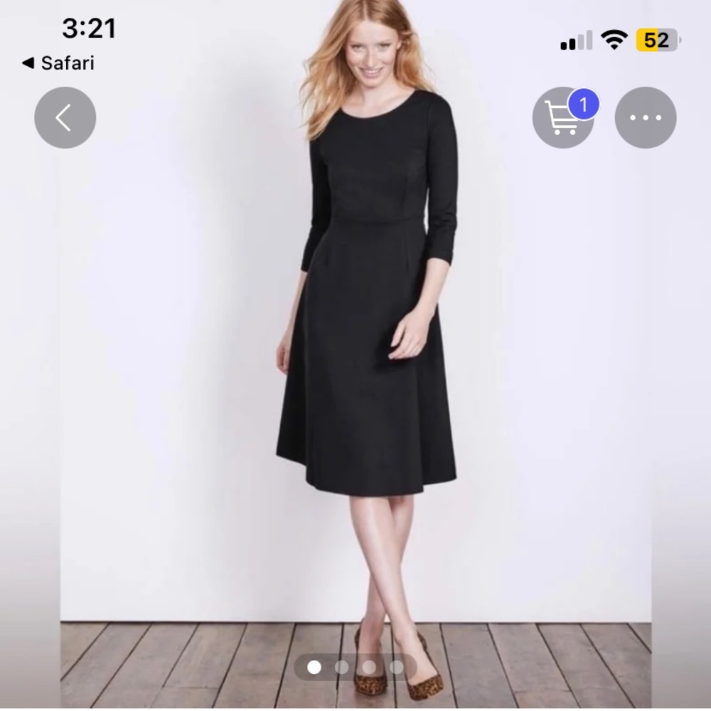 NWOT Boden Irene Ponte Dress - Sz 8R